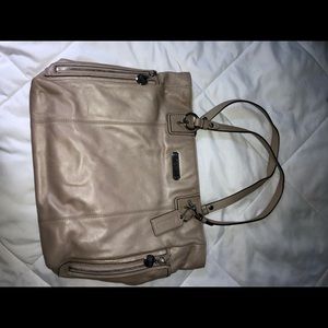 Leather Coach bag